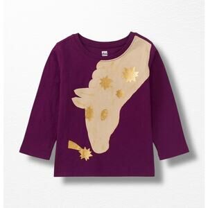 Tea Collection Golden Horse Graphic Tee, Size 10